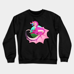 Neon Dragon Crewneck Sweatshirt